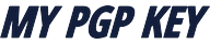 my pgp key